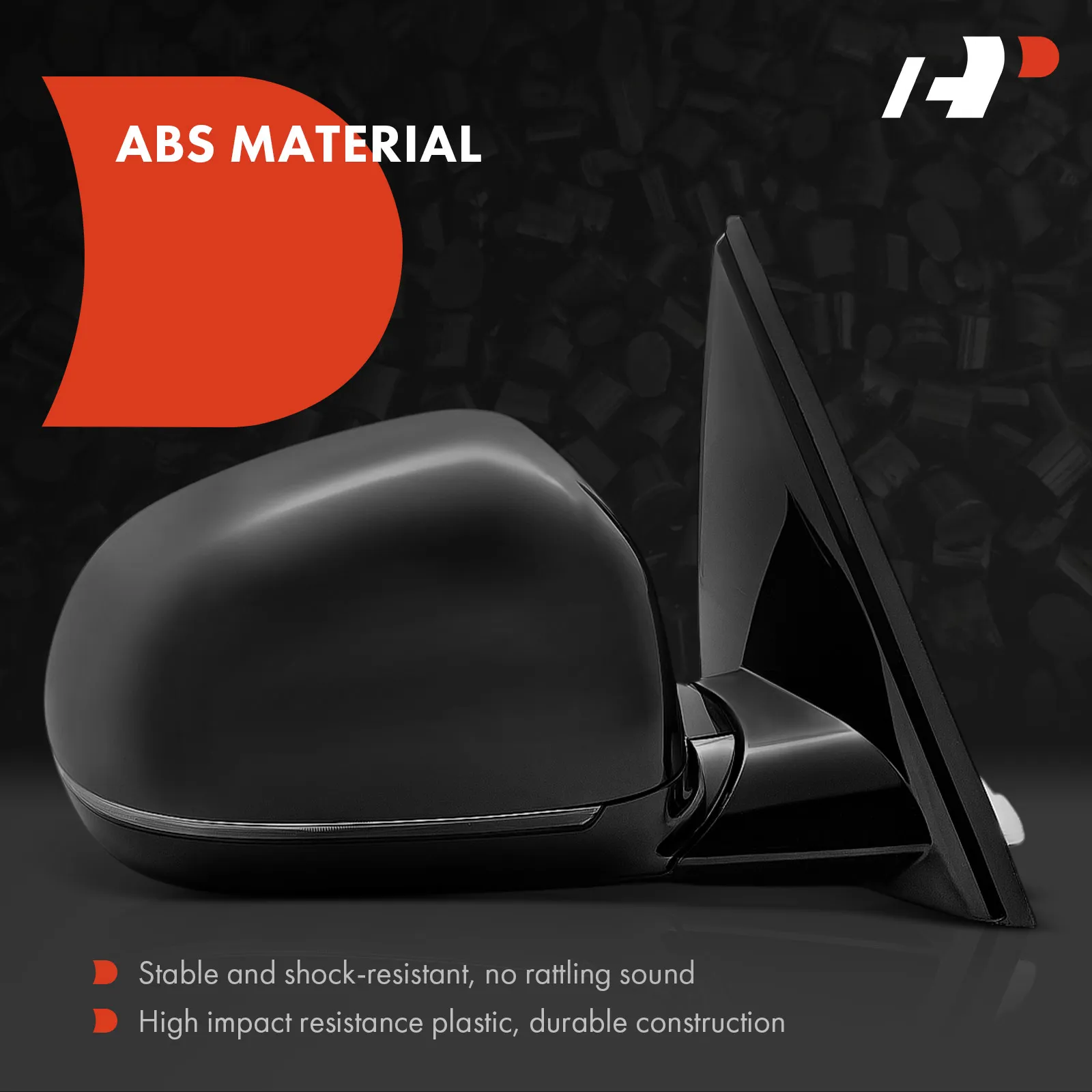 A-Premium Passenger Side Power Door Mirror for BMW X3 2018-2024 Power Folding Blind Spot Detection Turn Signal Light Heated