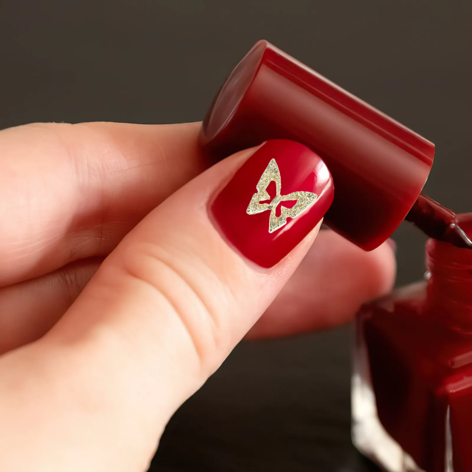 

40 шт. аксессуаров для ногтей в виде бабочек, украшения для маникюра, материалы для DIY декора ногтей, украшения для чехлов телефонов, скрапбукинга и поделок