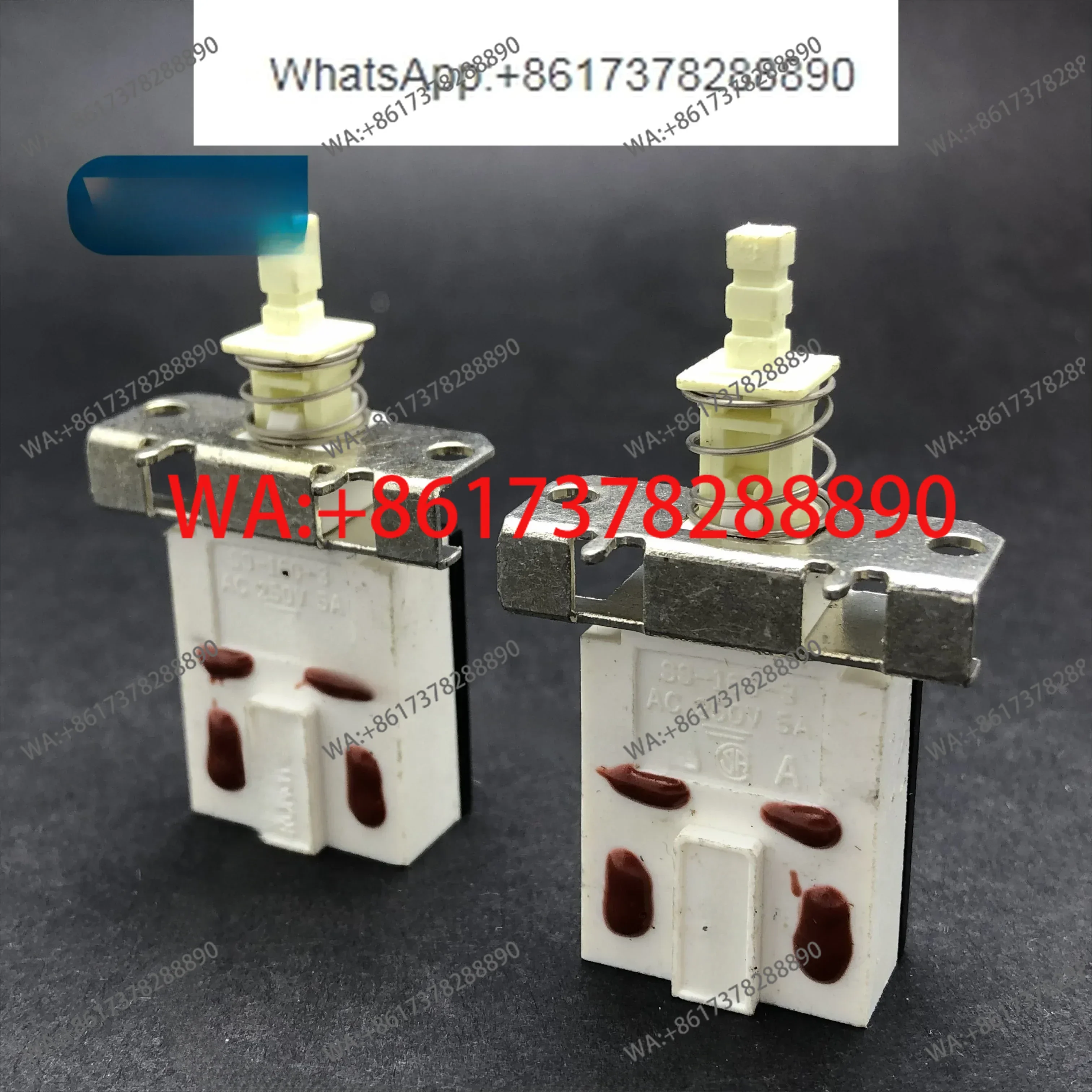 10PCS Taiwan original  power switch key switch SS-160-3 original switch 5A 4P 4 feet 4 pin