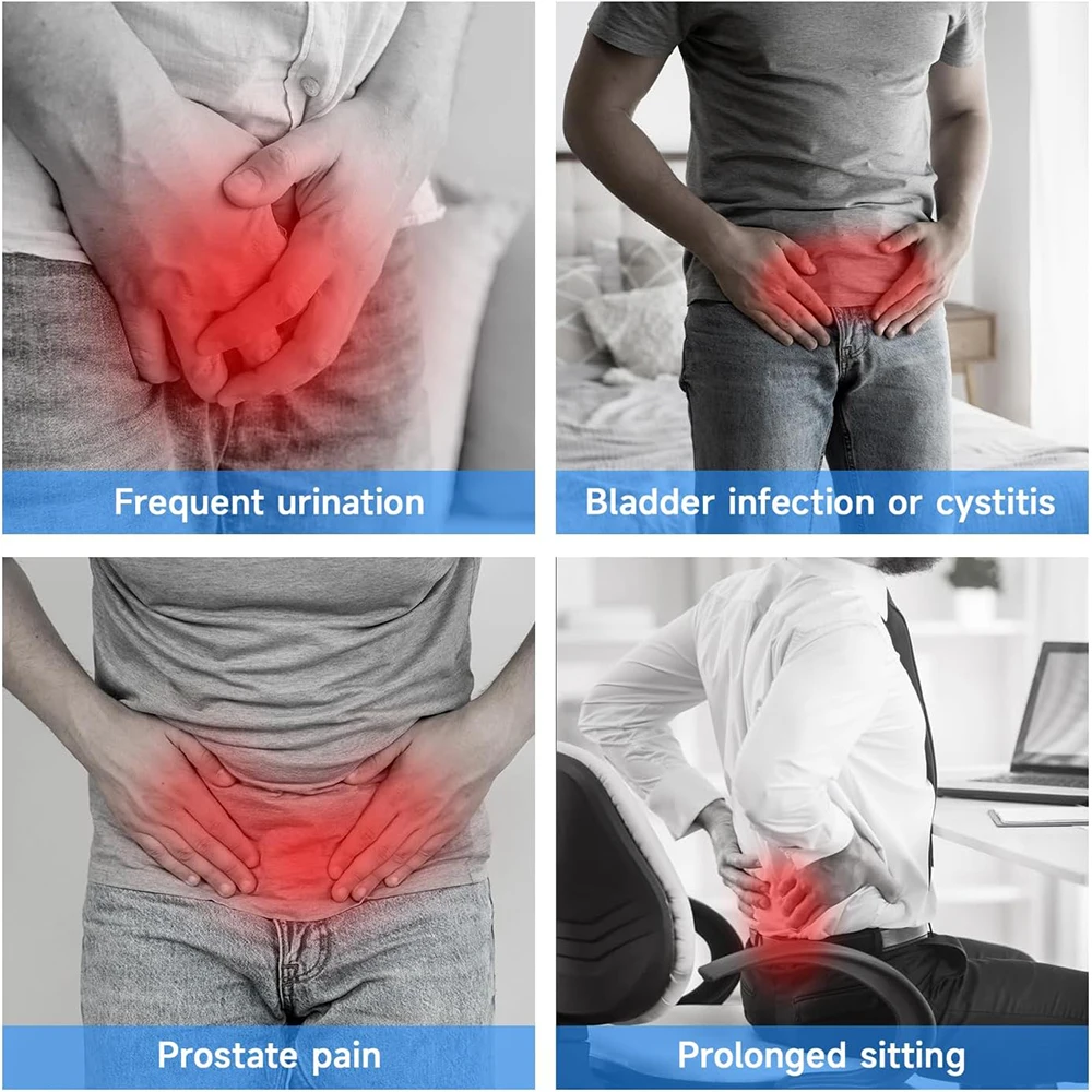 Red Light Therapy สําหรับชายต่อมลูกหมากอุปกรณ์บําบัด 660nm 850nm 82pcs ทางกายภาพอินฟราเรด Therapy Wrap เข็มขัดและกางเกงสําหรับบรรเทาอาการปวด
