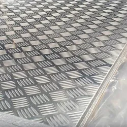 Aluminum Tread Chequer Plate Guard Bar