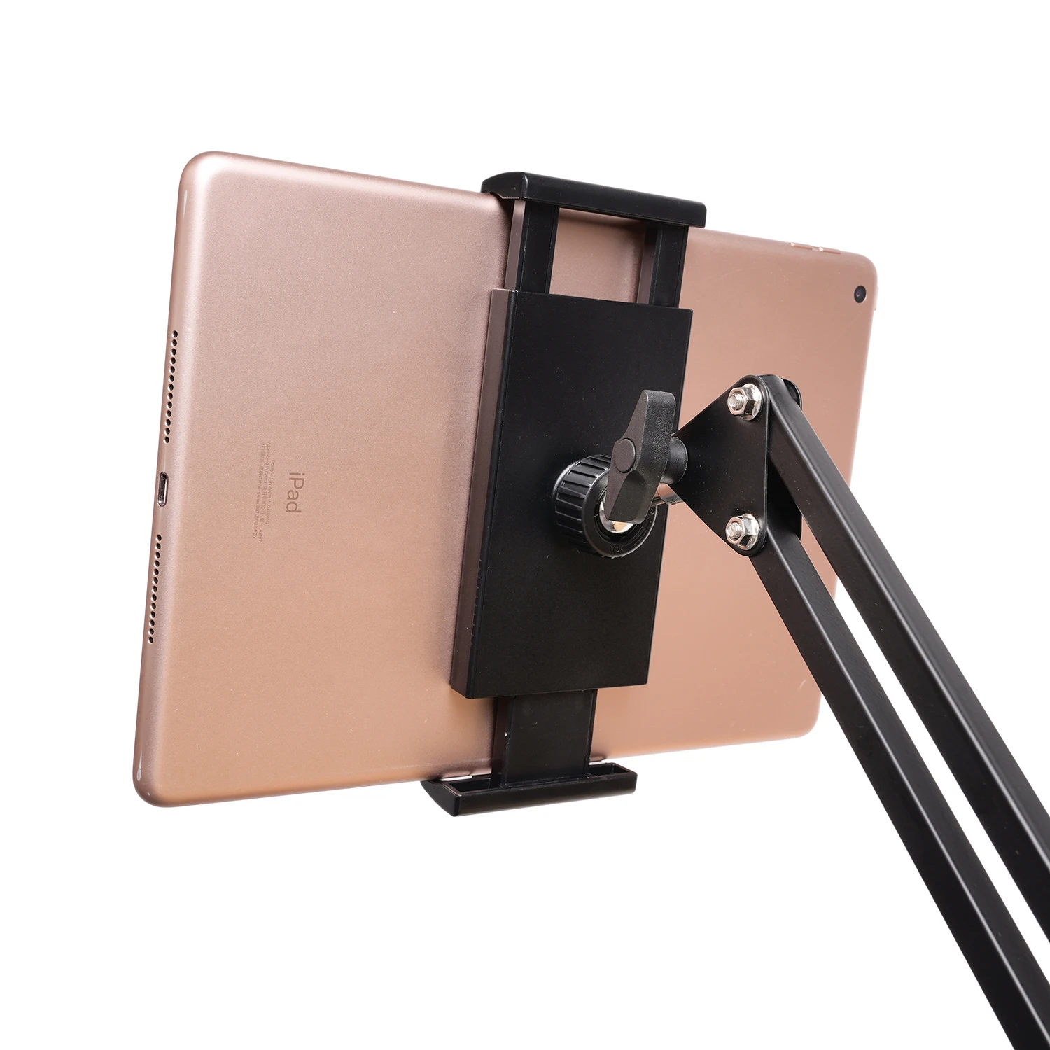 Desktop Metal Tablet Stand Arm Adjustable Stand Bed Desktop Lazy Bracket for iPad Tablet Smartphone Holder Mount