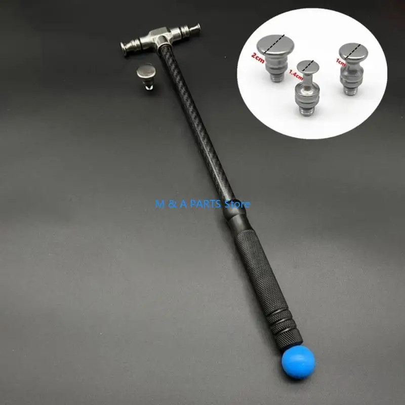 

U1JF Body Painting Dent Repair Tool Car Accessories Car Bumps Repair Hammer with Tips