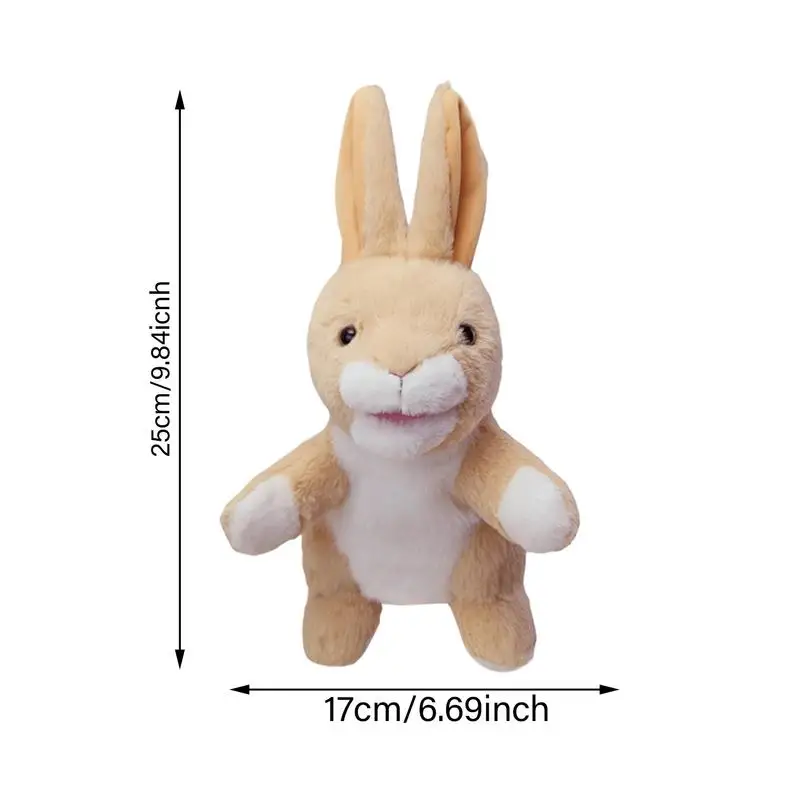 دمى اليد للأطفال الصغار الكرتون الحيوان الدمى دمية يد لعبة مضحك محشوة ألعاب حيوانات الدمى ألعاب من نسيج مخملي للأطفال الأولاد