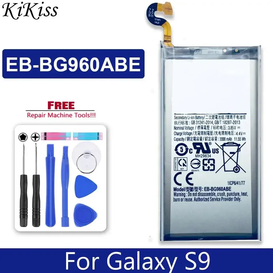 Mobile Phone Battery For Samsung Galaxy S2 S3 S4 S5 S6 S7 S8 S9/ S6 S7 Edge/ S8 S9 Plus J1(2016) EB-BJ120CBE Smartphone Battery