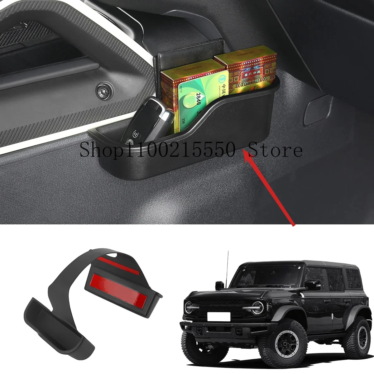 ford-bronco-2021-2024-fukumangoku-compatible-avec-2-portes-4-portes-console-centrale-boite-de-rangement-plateau-organisateur-boite-de-rangement-interieur-a