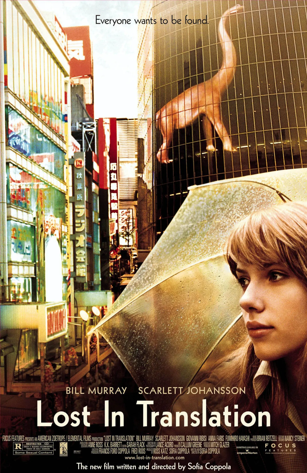 Movie Lost in Translation (2003) Art SILK POSTER Wall Art Home Decorative painting