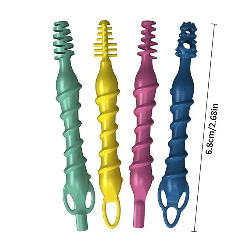 4 Pcs Spiral Ear Wax Cleaner Reusable Ear Wax Removal Scoop Set_voghion.com