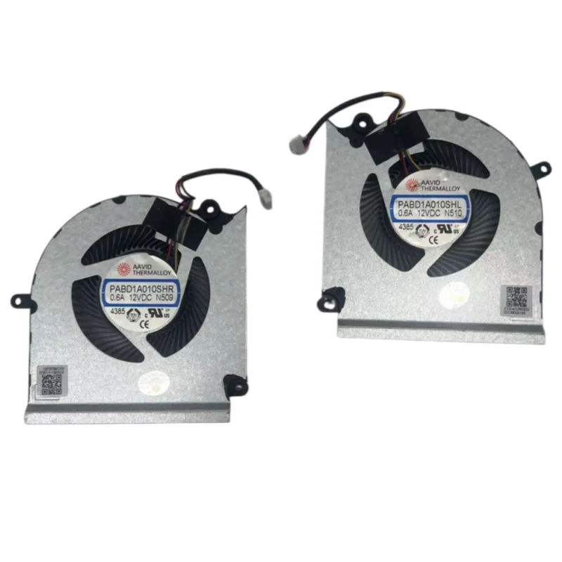 

Laptop CPU/GPU Cooling Fan For PABD1A010SHR N509 PABD1AO10SHL N510