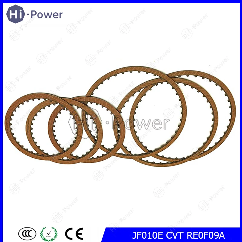 

JF010E CVT RE0F09A Transmission Clutch Plate Friction Kit For Murano Teana Presage QUEST Gearbox Discs Kit