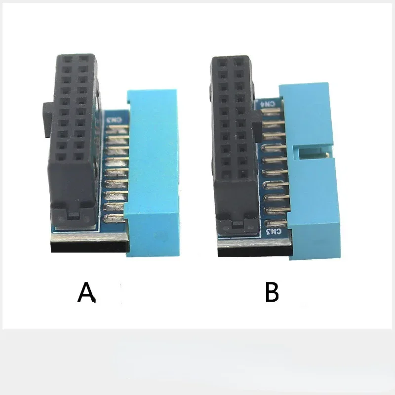 USB 3.0 19 Pin 20pin Male To Female Extension Adapter Up Down Angled 90 Degree for Motherboard Mainboard - Image 4