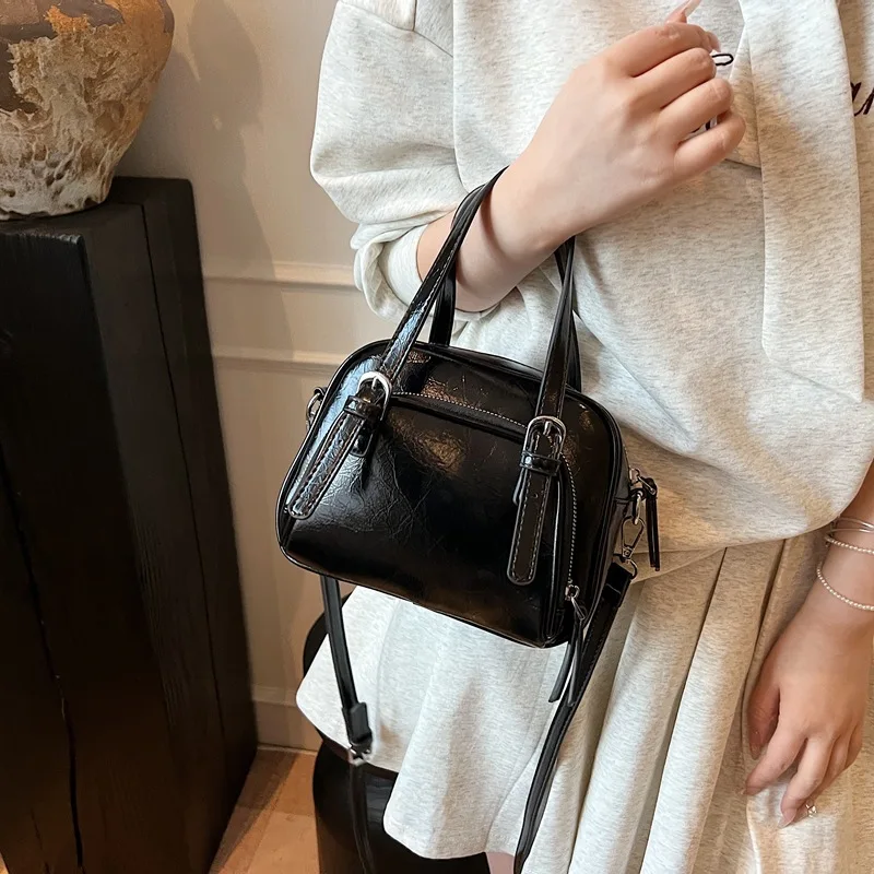 

Красивая женская сумка в стиле ретро, лето 2029, модная корейская сумка для боулинга, повседневная сумка через плечо, y2k itabag bolsos de mujer