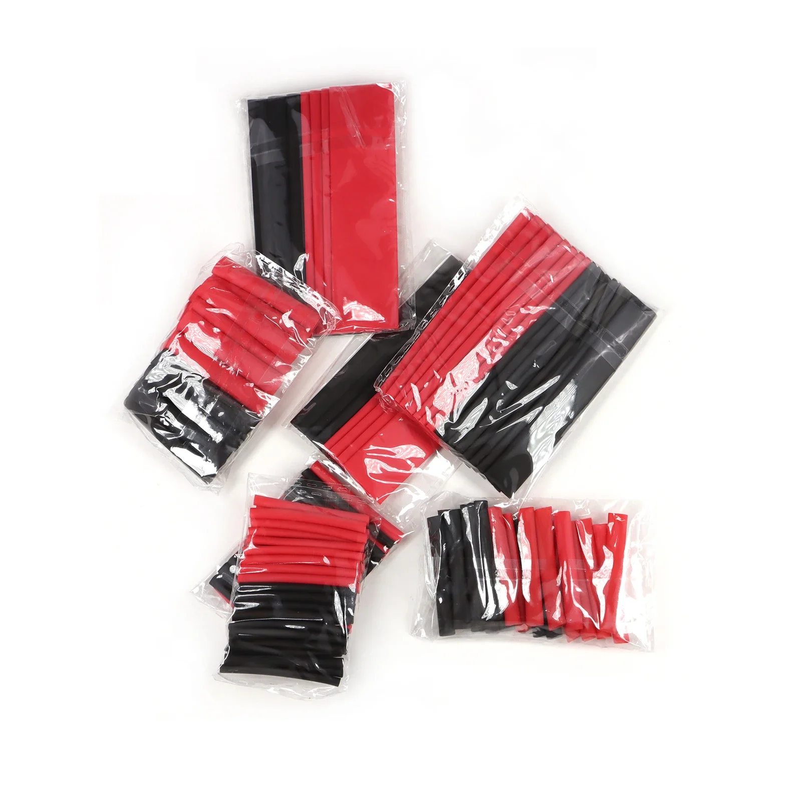 2:1 Baged 127/164/328/530PCS Heat Shrink Tubing Kit Shrinkable Wire Shrinking Wrap Tube Connect Cover Cable Protection Sleeving