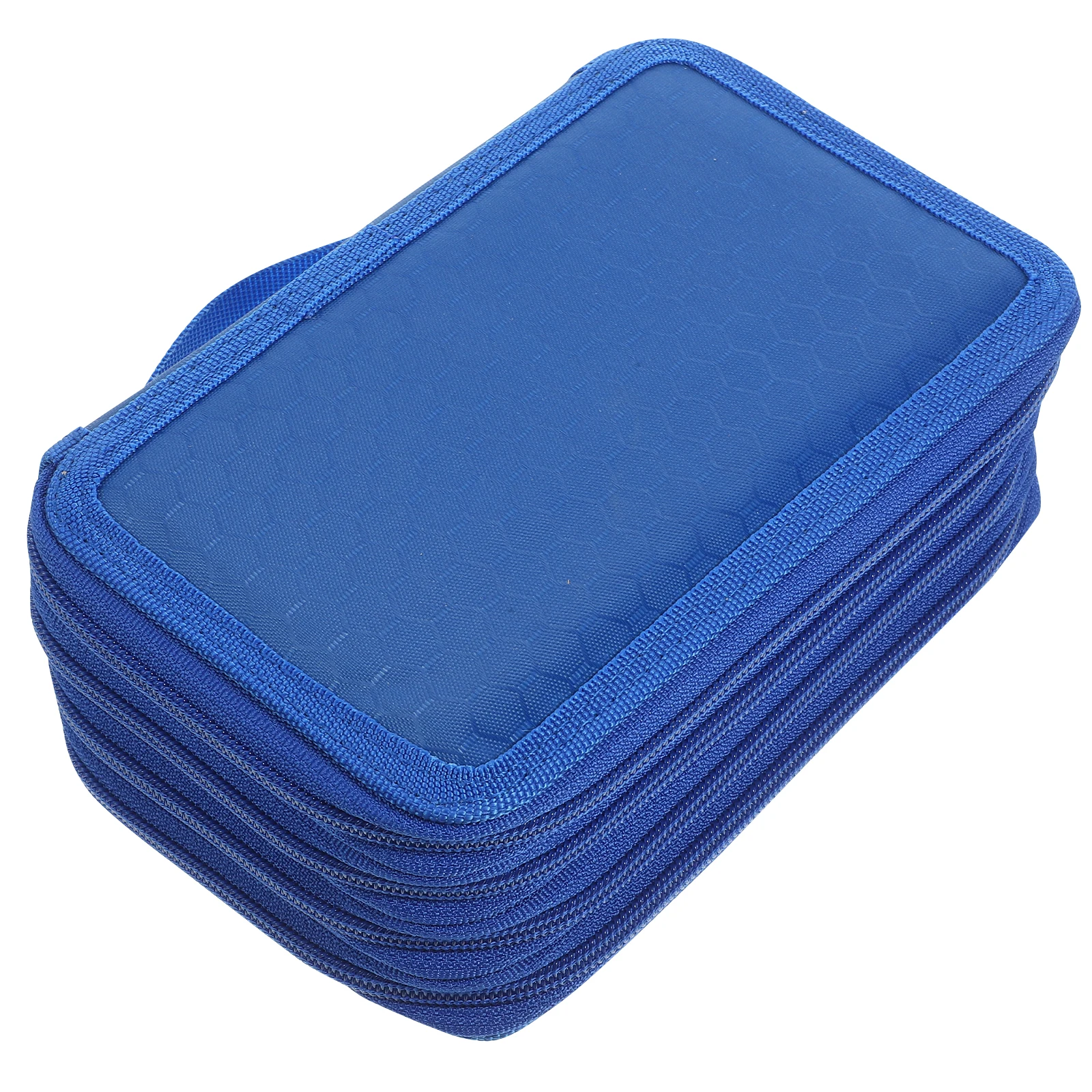 

Durable Oxford Cloth Multi-Layer Pencil Bag Large Capacity Zipper Pencil Case Stationery Holder Student Gift Fabric Zipper Bag