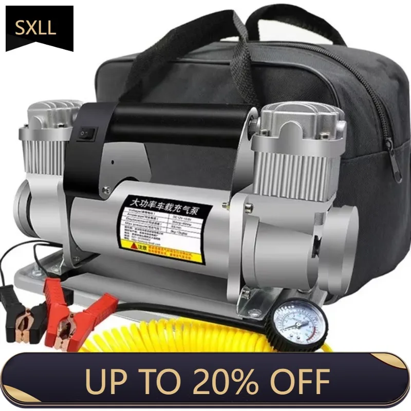 

SXLL New Design Factory Wholesale Automotive Air Compressor DC 12v Tire Pump Tire Inflator 150psi Automotive Air Pump