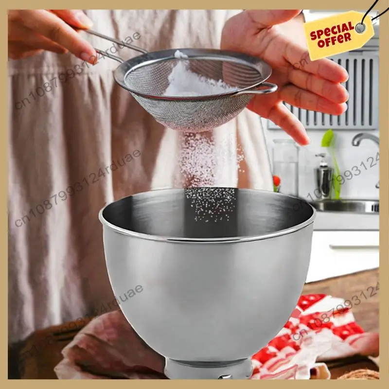 

A75T для Kitchenaid Classic & Artisan Series 4,5QT/5QT миксер 304, чаша из нержавеющей стали, чаша для миксера, можно мыть в посудомоечной машине