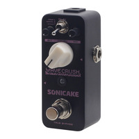 SONICAKE Wave Crush Bitcrush Digital Bitcrusher Sampling Rate Sample Reducer Synthesizer Lo-Fi Guitar Bass Effects Pedal QSS-20