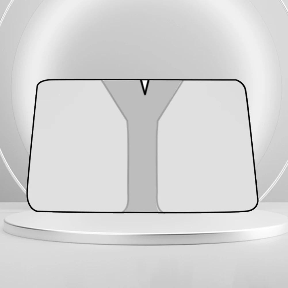 

Солнцезащитный козырек на лобовое стекло автомобиля, антиинфракрасный чехол на лобовое стекло, УФ-светоотражающий солнцезащитный крем на переднее окно с серебряным покрытием для седана, внедорожника