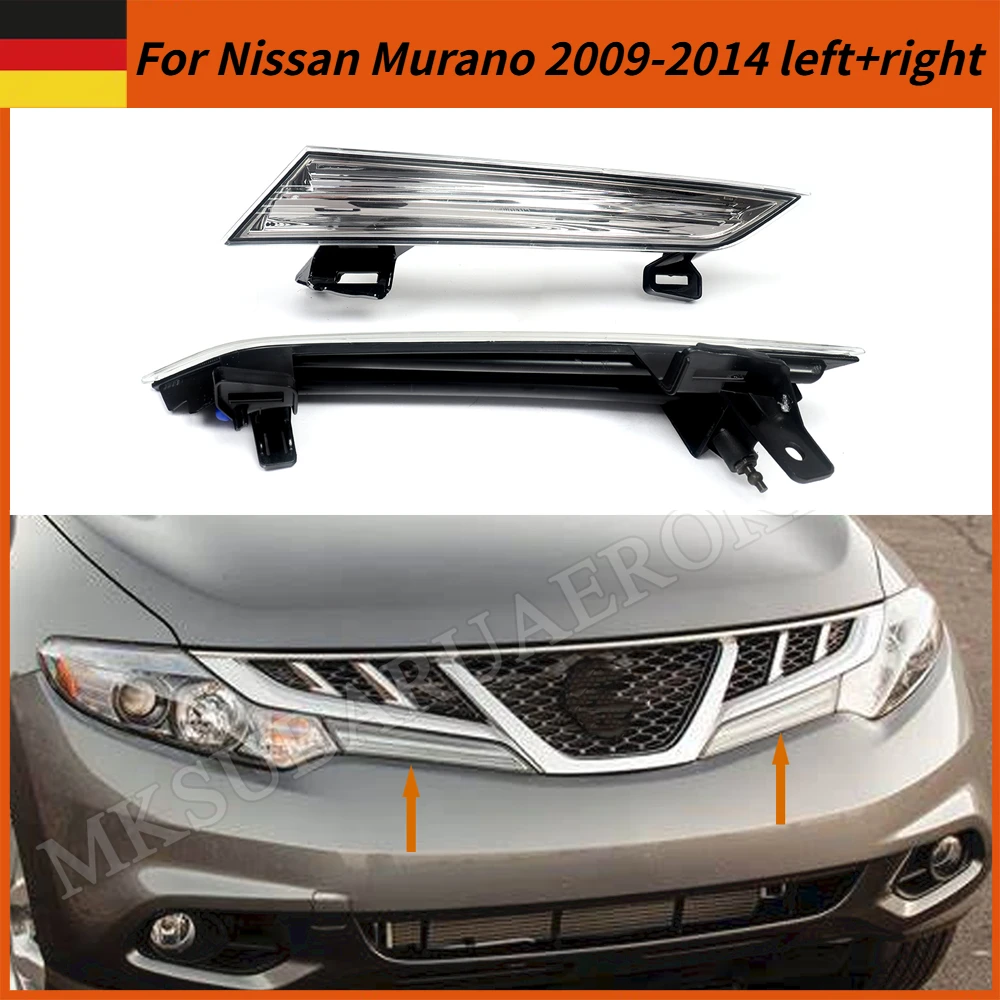 

Front Headlight Reflector Light Replace For Nissan Murano 2009 2010 2011 2012 2013 2014 Left Right Signal Lamp Reflector Panel