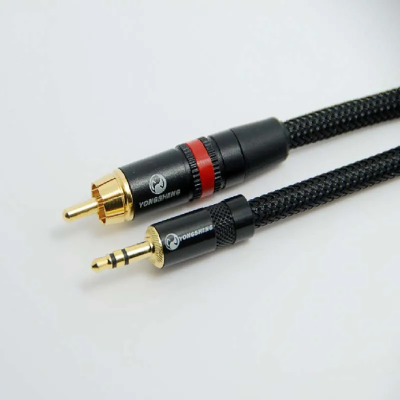 DIY HIFI 3.5mm do RCA SPDIF koncentryczny cyfrowy kabel Audio do XiaoMi Box MDZ-09-AA Fiio X3, X5 pierwszej generacji