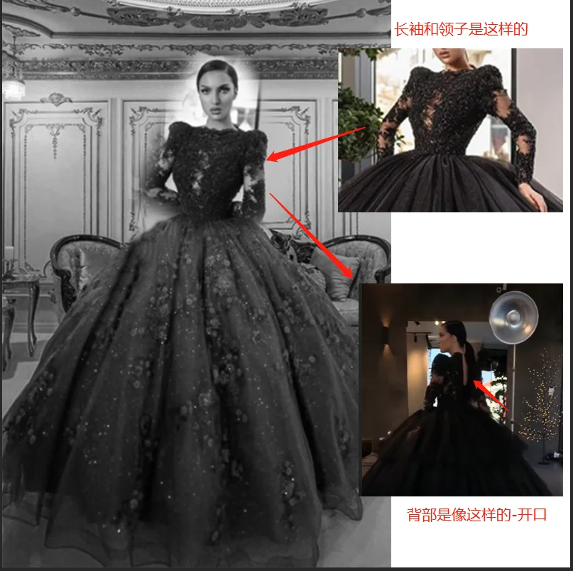 

Custom Link/Three Dresses+stock order
