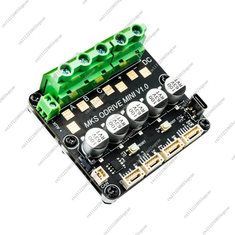 High Current Single Channel Motor Driver Board Based on 3.6 Version with Integrated AS5047P Encode