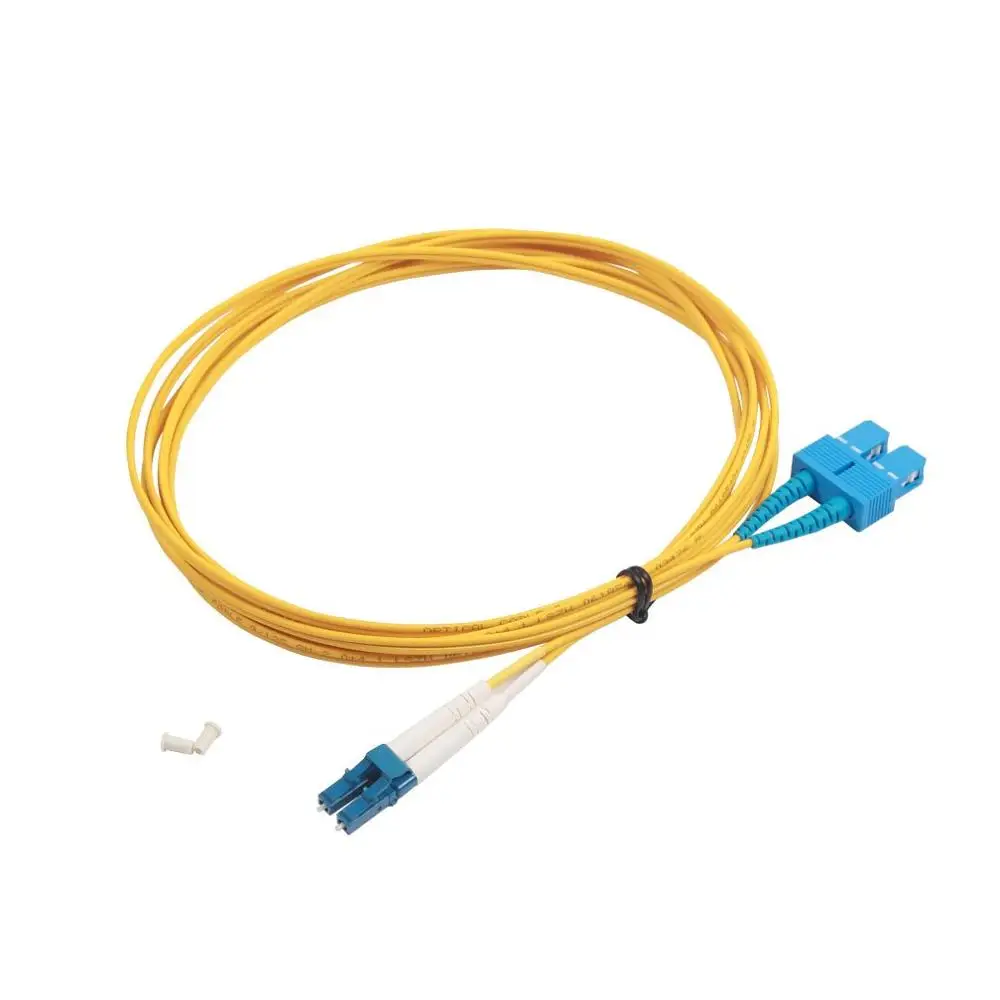Fiber Optic Patchcord SC / UPC - LC / UPC Singlemode Duplex SM DX for FTTX Project