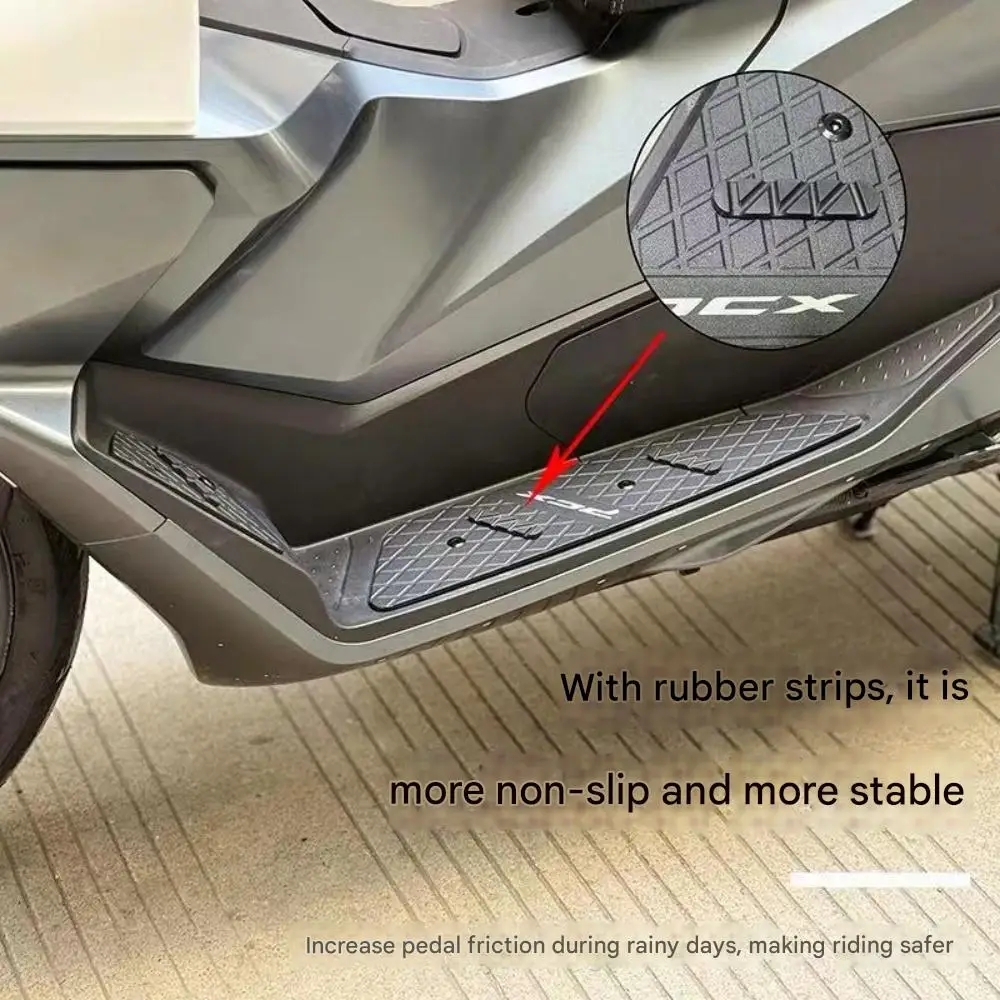 Anti-slip, wear-resistant and dirt-resistant foot pegs modification for 2025 PCX160