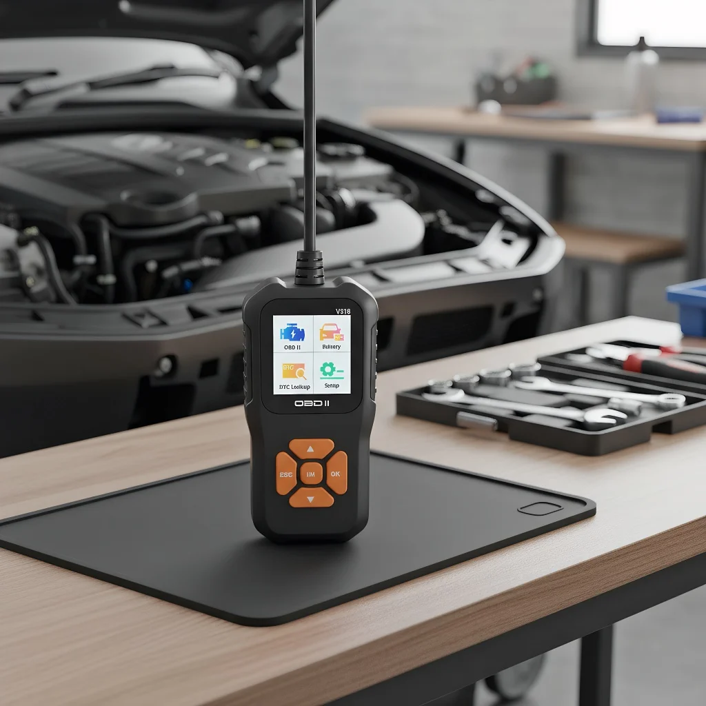 

​ ​ Инструмент диагностики автомобиля OBD2 — считыватель кодов двигателя с функцией тестирования батареи и сброса ​ ​