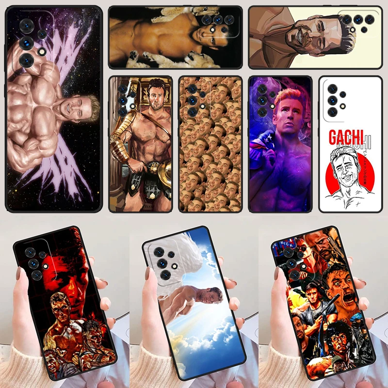 

Actor Billy Herrington Portrait Art For Samsung A52 A72 A73 A20e A21S A50 A70 A12 A42 A31 A40 A51 A71 A32 A80 A91 Phone Case