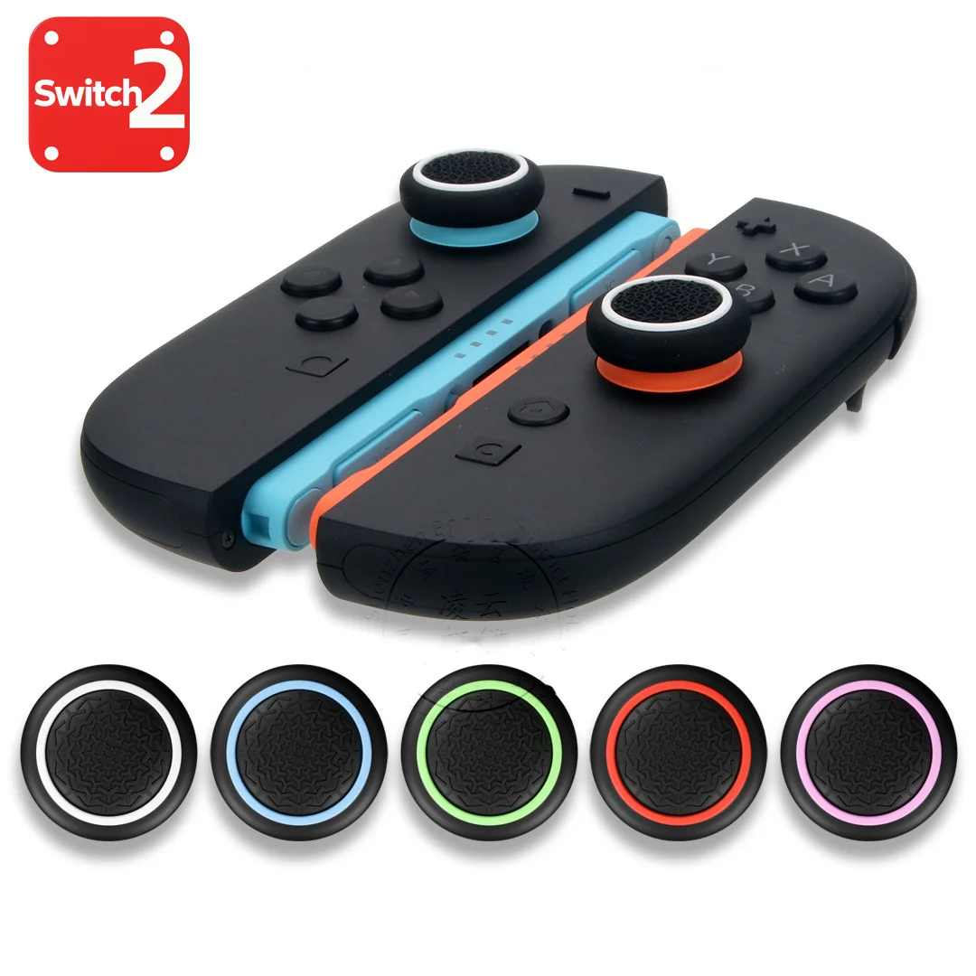 10PCS ThumbSticks Grips Caps for Nintendo Switch 2 JoyCon  Silicone Joystick Caps Thumb Stick Cover Accessory Parts