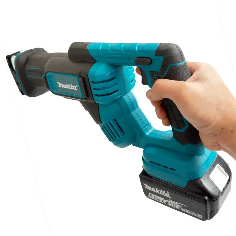 Makita Cordless Reciprocating Saw Power Saw for Wood / Metal Cutting with 4pcs Blades (No Battery)
