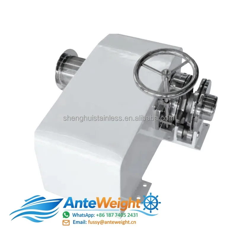 Stainless Steel New Electric Wire Rope Anchor Winch with Remote Control for Sale