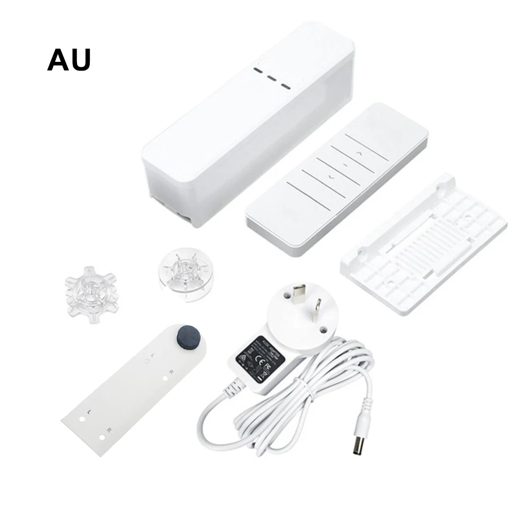 Curtain Motor Phone APP Remote Control Blind Motor Voice Control WiFi Smart Curtain Driver, AU Plug