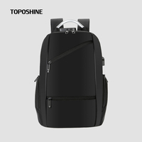 Toposhine Anti Theft Password Lock Men Business Backpack Charging USB Design 15.6Inch Laptop Backpack Schoolbag College Backpack