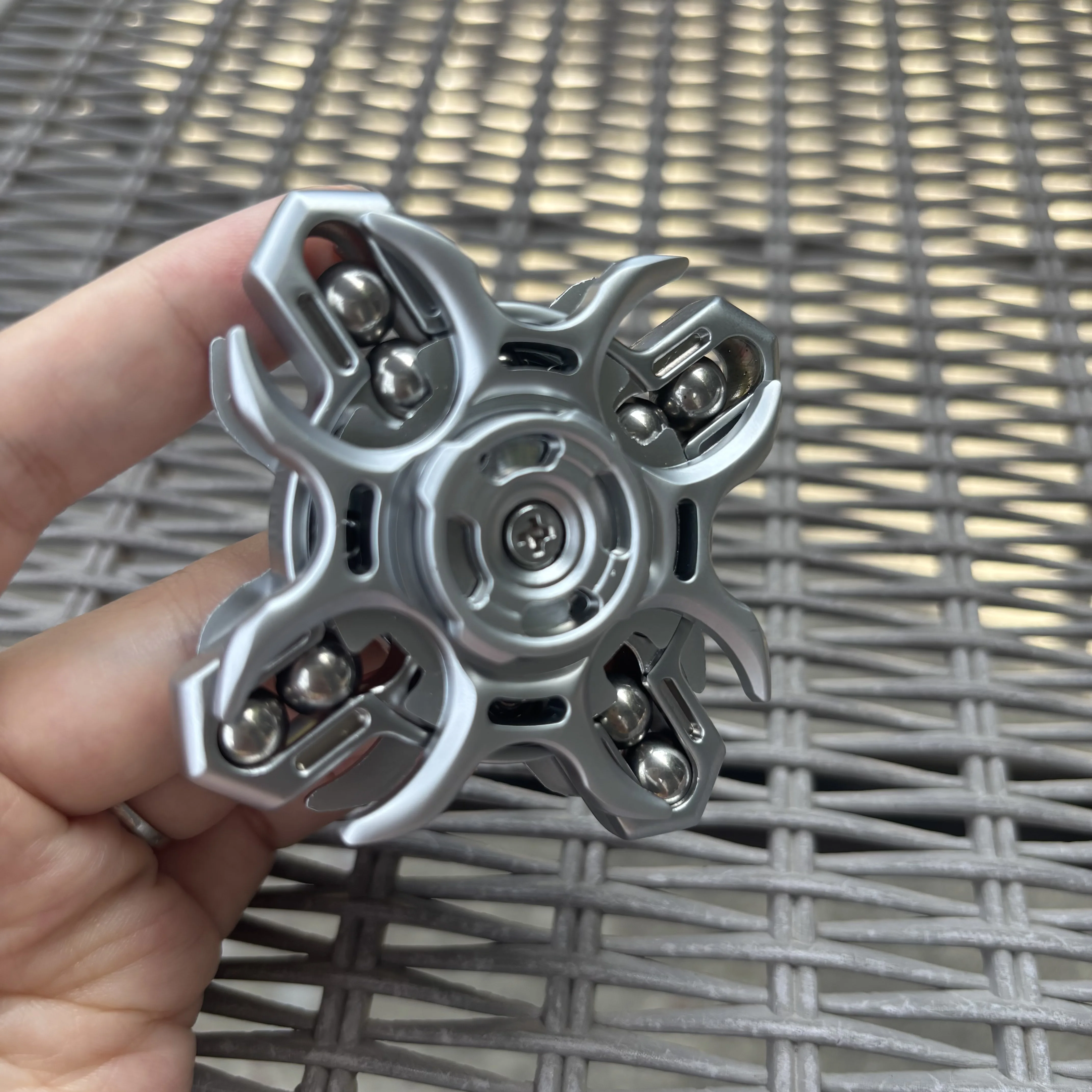 Fidget Spinner EDC Spinner Ręczny Dwustronne Łączenie Zabawka Antystresowa ADHD Koncentracja Zabawki Fidget dla Dorosłych