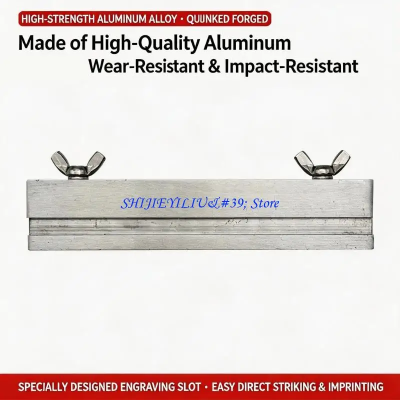 E21F Metal Chasing Clamp Fixture for Jewelers, Manual Work Holding Tool