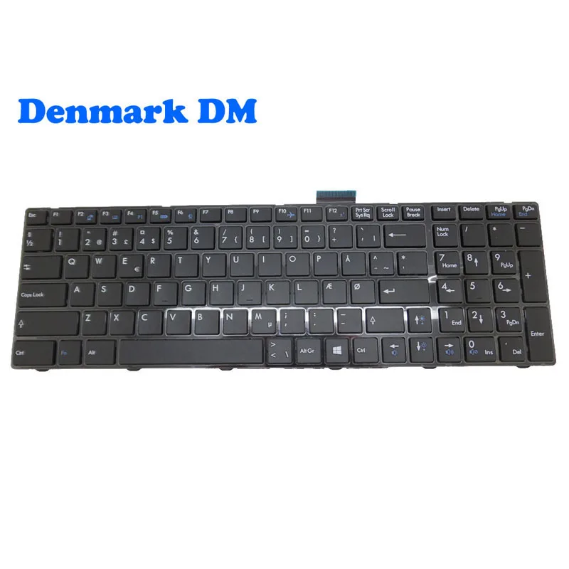 RU-KZ DM SW JP Keyboard For MSI GE60 V123322CK1 S1N-3ECH291-SA0 V139922CK1 S1N-3ERU2K1-SA0 S1N-3EDK2J1-SA0 Swiss Denmark