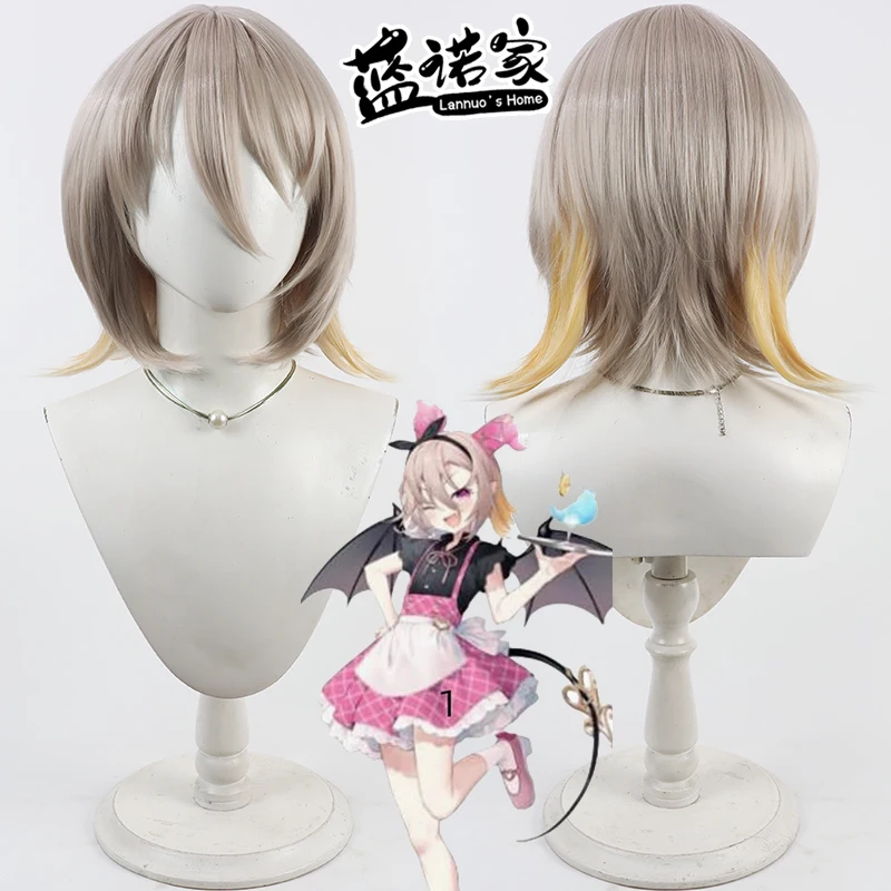 Anime COMbat Providence AnalysiS System Lavi Shushumarshu Cosplay Wig Halloween Carnival Party Props Synthetic Hair + Wig Cap