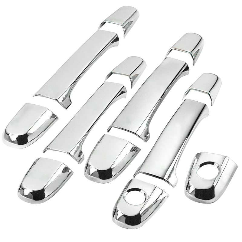 Exterior Side Door Handle Cover Trim Set ABS Plastic Fit for Lexus RX300 SUV 1999 2000 2001 2002 2003 Silver