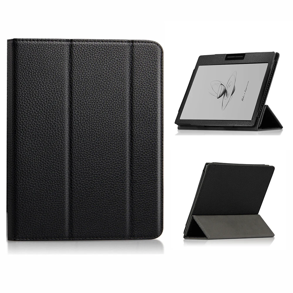 Case for BOOX Go Color 7 (2 Gen 2025)/Go Color 7/Boox Go 7 E-Book Protective Case, PU Leather, Handrest Protective Case.