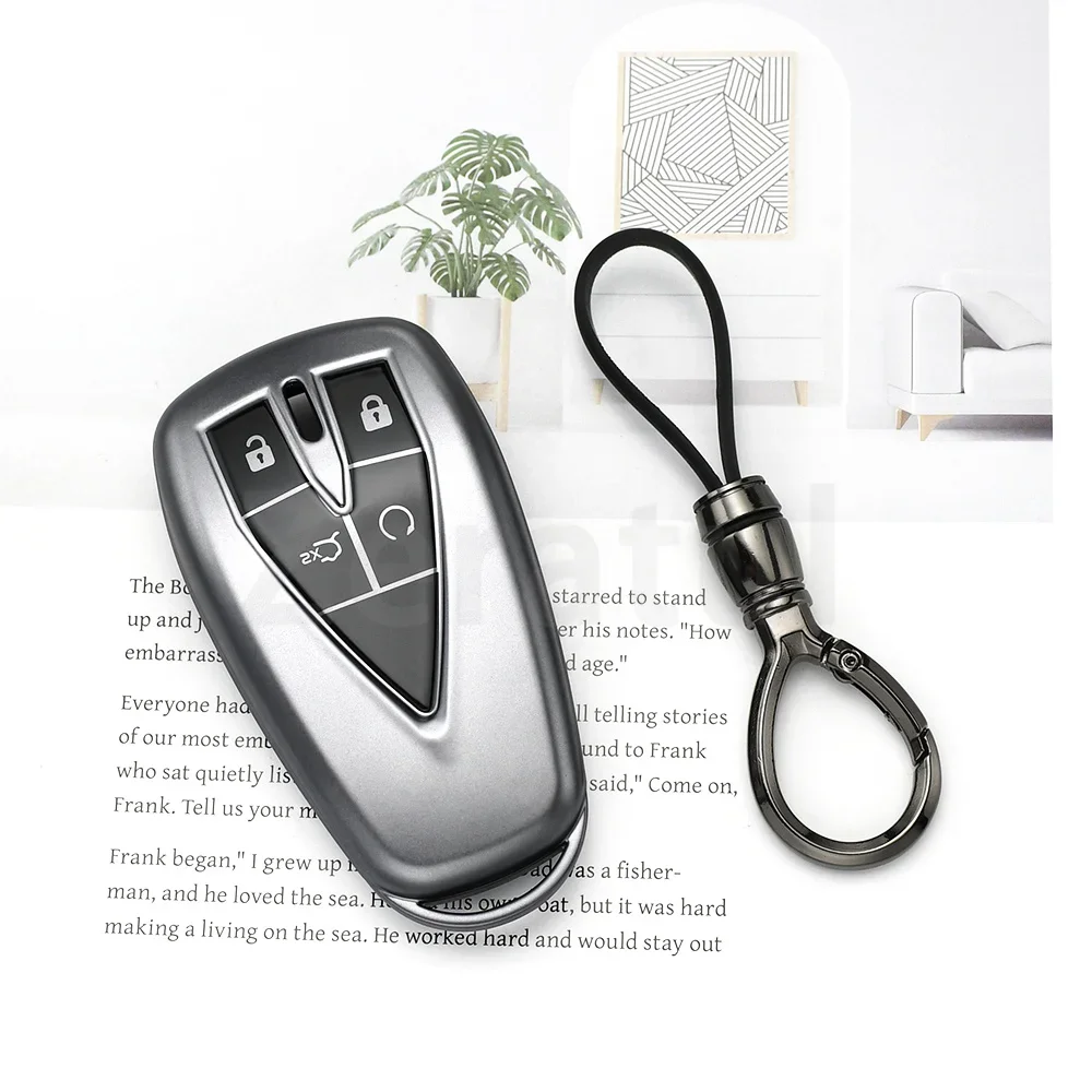 TPU Shell Car Interior Key Case Cover Keyless Protector Accessories for Changan CS35 CS55 X5 Plus CS75 Plus Eado Univ UnivT UniZ