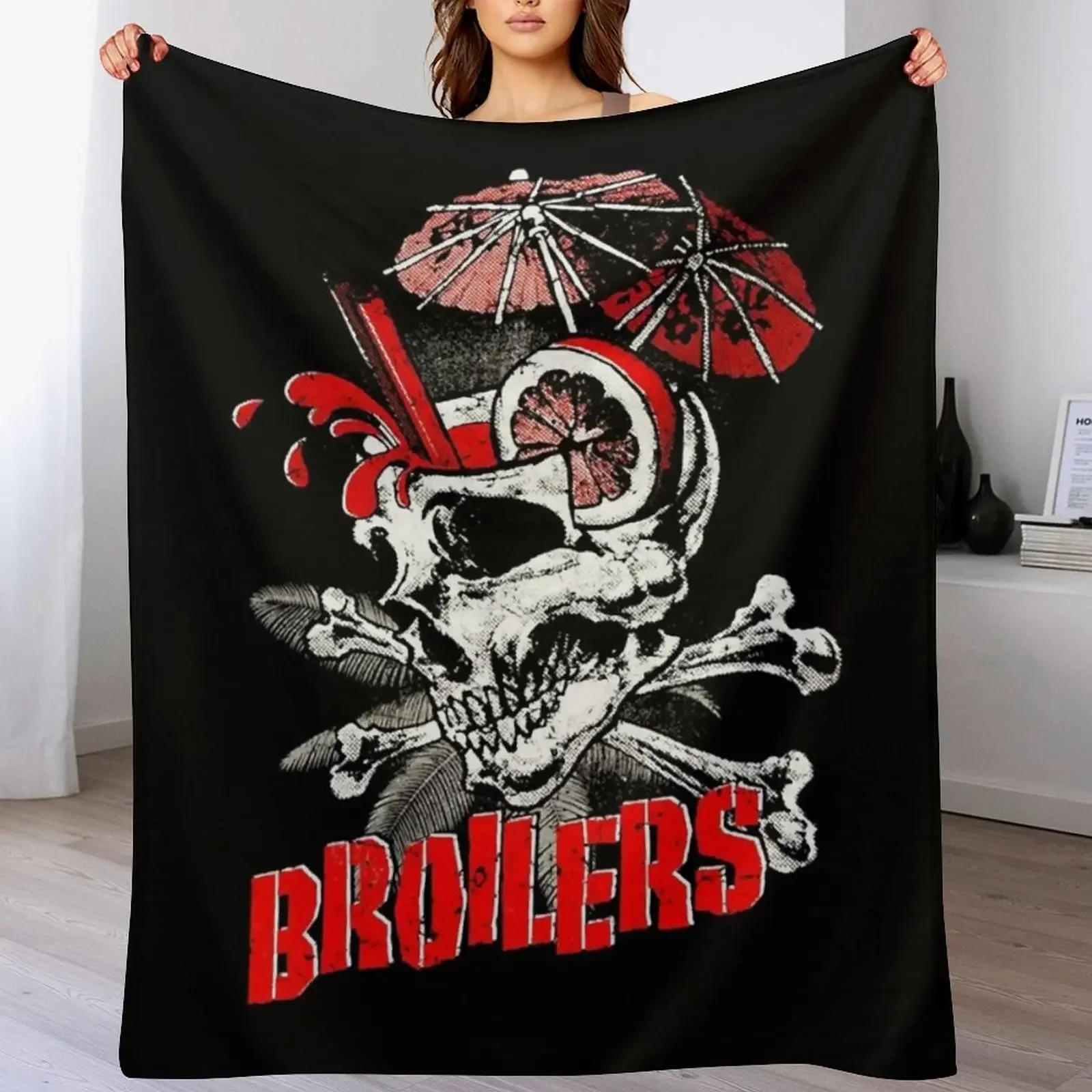 

Broiler chicken Throw Blanket Faux Fur Soft Warm Blanket for Bed