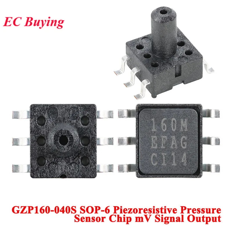 10Pcs/1pc GZP131-701A SMD-4P GZP6816D 6816 GZP6816 SMD-8P GZP160-040S SOP-6 High-Precision Digital Barometric Pressure Sensor