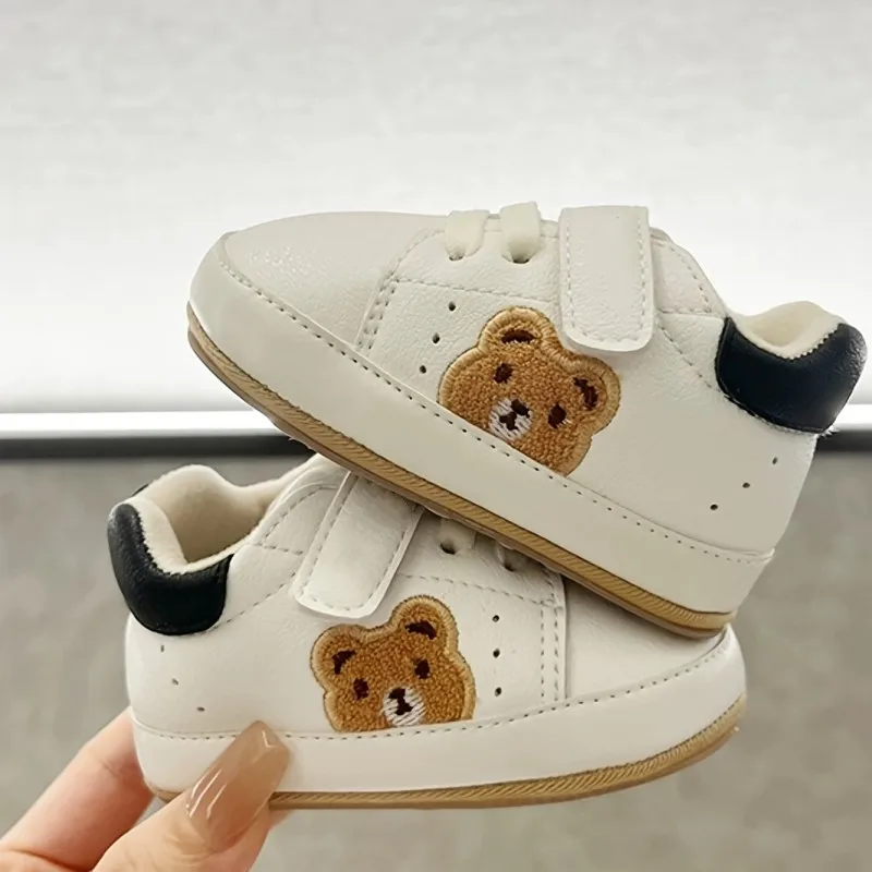 Boys and Girls Panda Sports Shoes in Spring and Autumn Seasons Children\'s Fashion Sports Tablet Baby Shoes from 0 to 18 Months