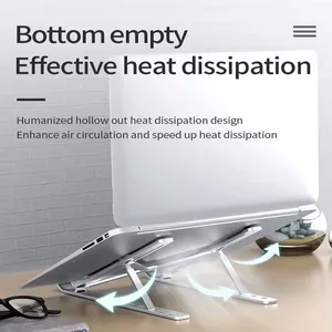 Aluminiumlegierungskühlung Laptop Stand, 18 10 Hauptverkaufsmetallic Support - №10