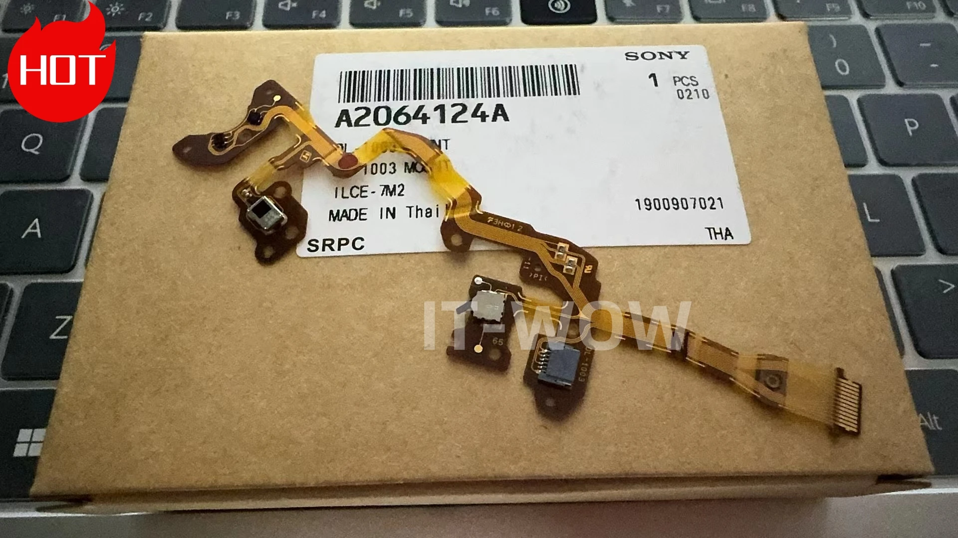 

new original Sony ILCE-7RM2 ILCE-7SM2 ILCE-7M2 A7 II A7S II A7R II Top Cover Power Switch Button Flex Cable