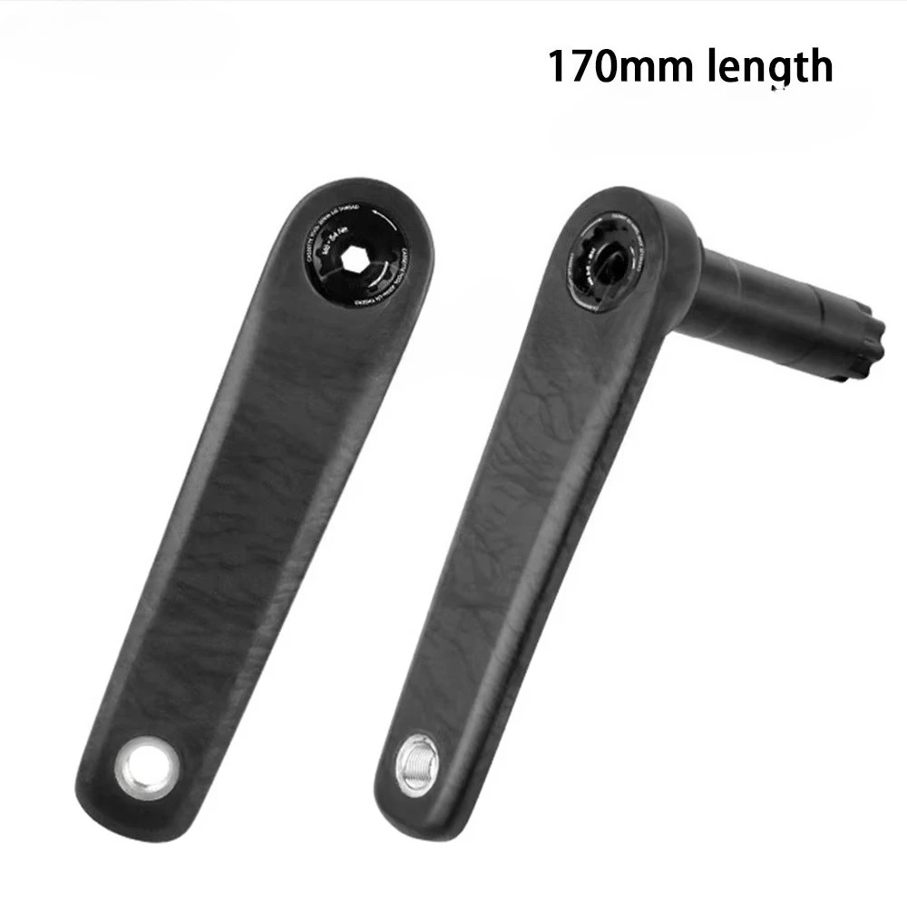 Road Bike Carbon Fiber Crank DUB29 Axle Ultra-light Direct Mount 8 Nail Interface 170mm Road GRAVEL Bike Crankset