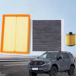 Filtro de aire de cabina para Great Wall Tank, accesorio de filtración de aceite para 400, Hi4-T, 2,0 T, Hybrid 2023, 1103xkm01a, 8104430XKV33A, 1017110XEN01