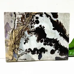 Natural Stone Landscape painting Slice Landscape Vision Crystal Witchcraft Energy Healing Spirit Feng Shui Room Ornament